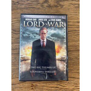 Lord Of War 2005 DVD Special Edition Crime Nicolas Cage Jared Leto Pre-Owned